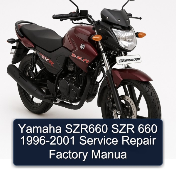 Yamaha SZR660 SZR 660 1996-2001 Service Repair Factory Manua