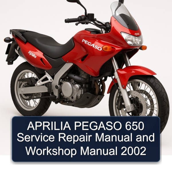 APRILIA PEGASO 650 Service Repair Manual and Workshop Manual 2002