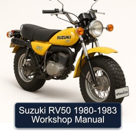 Suzuki RV50 1980-1983 Workshop Manual