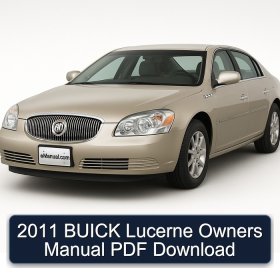 2011 BUICK Lucerne Owners Manual PDF Download