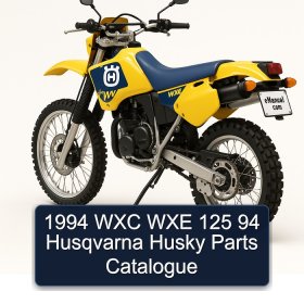 1994 WXC WXE 125 94 Husqvarna Husky Parts Catalogue