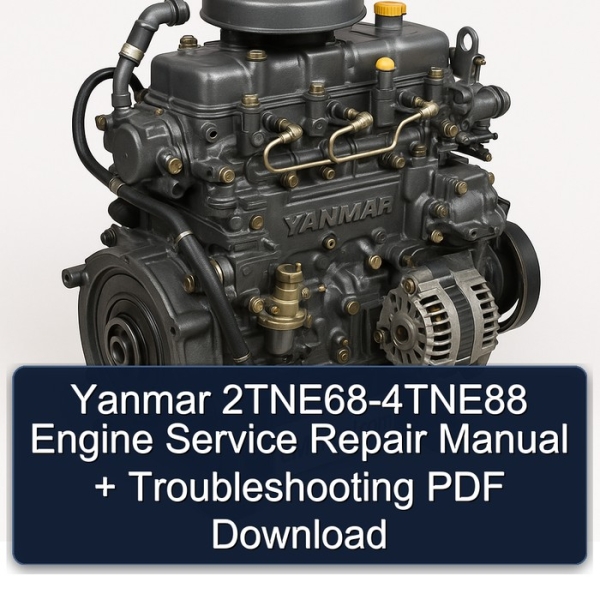 Yanmar 2TNE68-4TNE88 Engine Service Repair Manual + Troubleshooting PDF Download