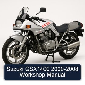 Suzuki GSX1400 2000-2008 Workshop Manual