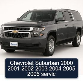 Chevrolet Suburban 2000 2001 2002 2003 2004 2005 2006 servic