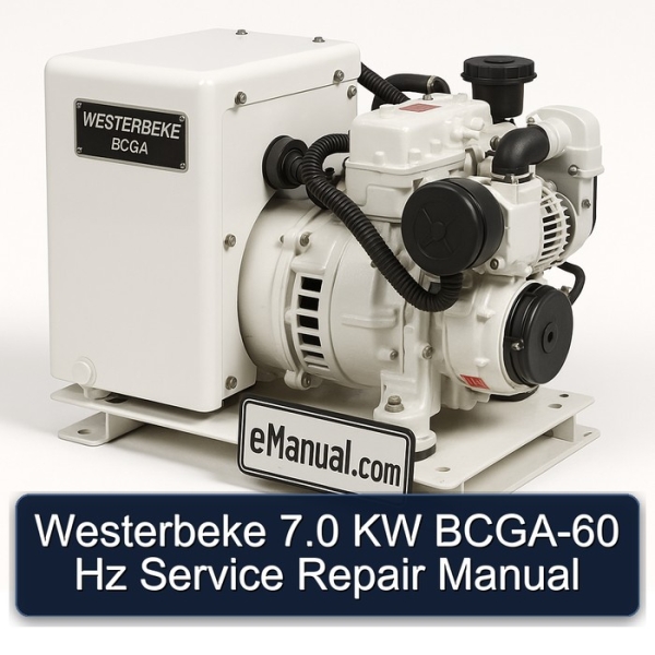 Westerbeke 7.0 KW BCGA-60 Hz Service Repair Manual