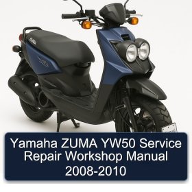 Yamaha ZUMA YW50 Service Repair Workshop Manual 2008-2010