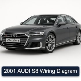 2001 AUDI S8 Wiring Diagram