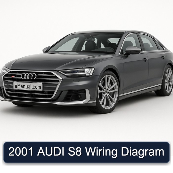 2001 AUDI S8 Wiring Diagram
