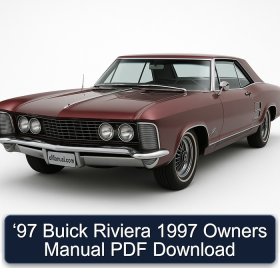 ‘97 Buick Riviera 1997 Owners Manual PDF Download