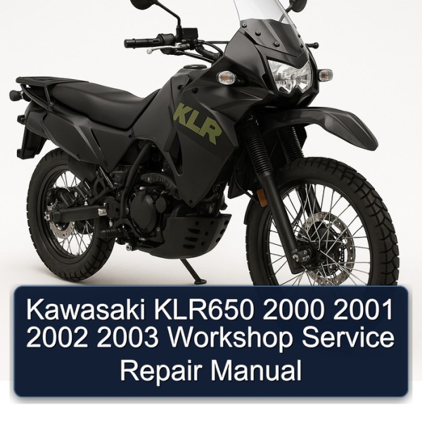 Kawasaki KLR650 2000 2001 2002 2003 Workshop Service Repair Manual