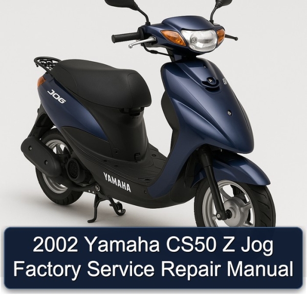 2002 Yamaha CS50 Z Jog Factory Service Repair Manual