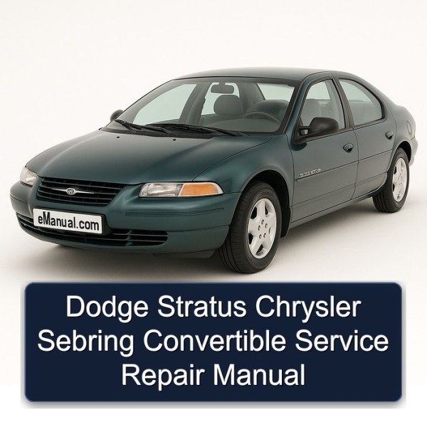 Dodge Stratus Chrysler Sebring Convertible Service Repair Manual