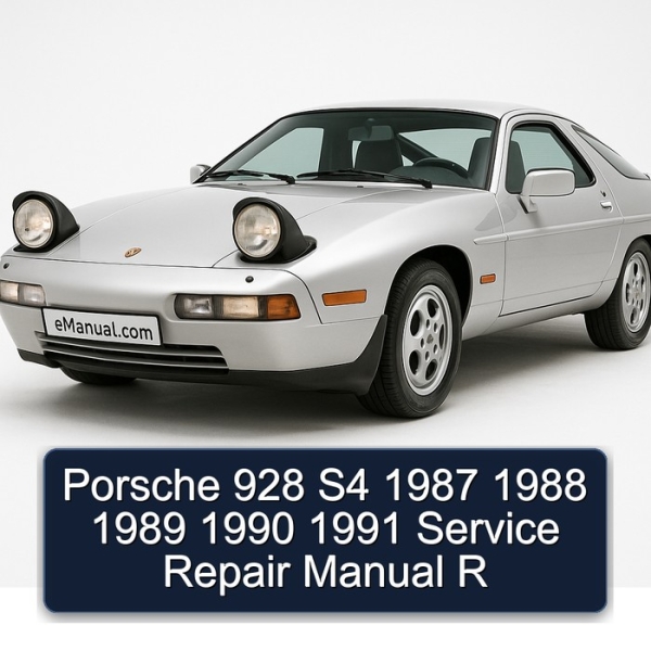 Porsche 928 S4 1987 1988 1989 1990 1991 Service Repair Manual R