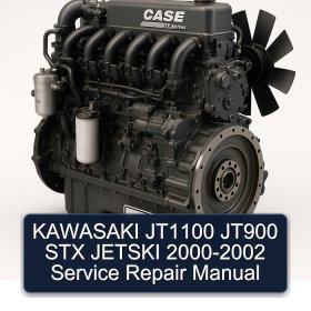 KAWASAKI JT1100 JT900 STX JETSKI 2000-2002 Service Repair Manual