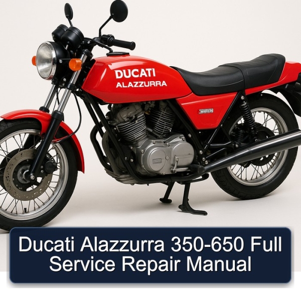 Ducati Alazzurra 350-650 Full Service Repair Manual