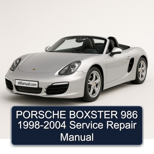 PORSCHE BOXSTER 986 1998-2004 Service Repair Manual