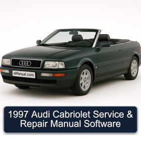 1997 Audi Cabriolet Service & Repair Manual Software
