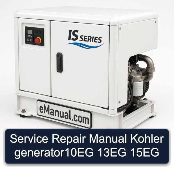 Service Repair Manual Kohler generator10EG 13EG 15EG