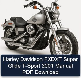Harley Davidson FXDXT Super Glide T-Sport 2001 Manual PDF Download