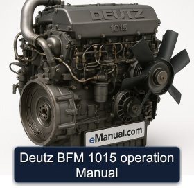 Deutz BFM 1015 operation Manual