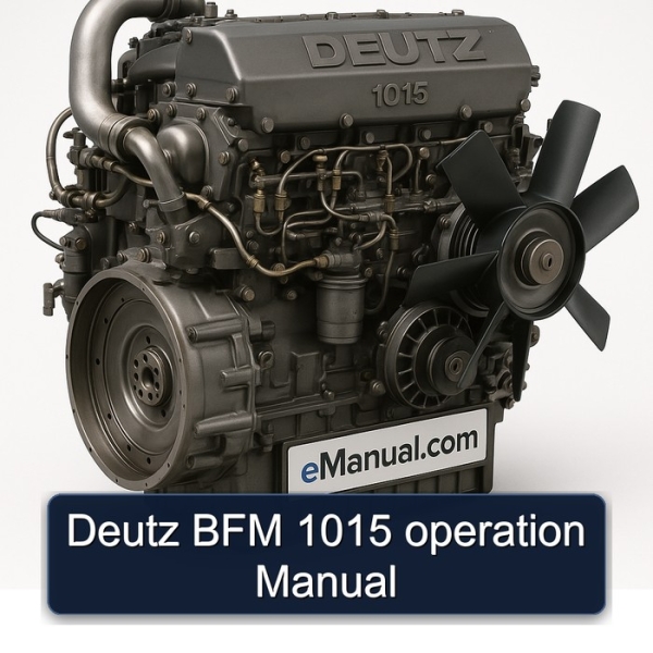 Deutz BFM 1015 operation Manual