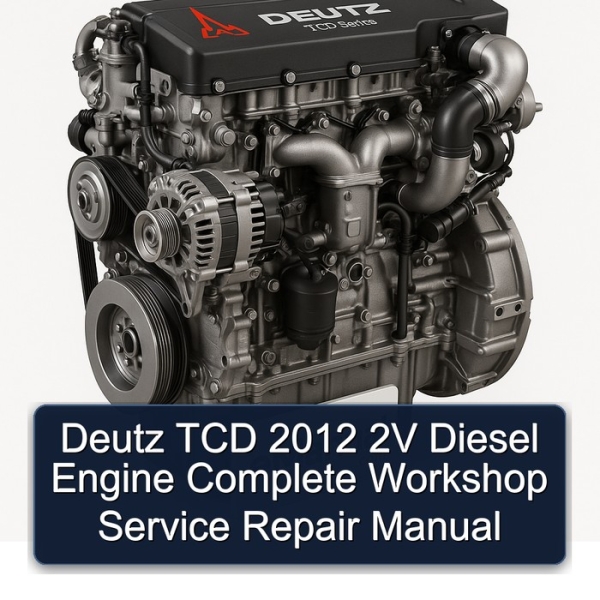 Deutz TCD 2012 2V Diesel Engine Complete Workshop Service Repair Manual