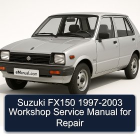Suzuki FX150 1997-2003 Workshop Service Manual for Repair