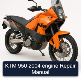 KTM 950 2004 engine Repair Manual
