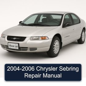 2004-2006 Chrysler Sebring Repair Manual