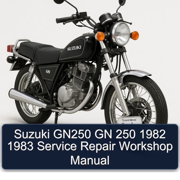 Suzuki GN250 GN 250 1982 1983 Service Repair Workshop Manual