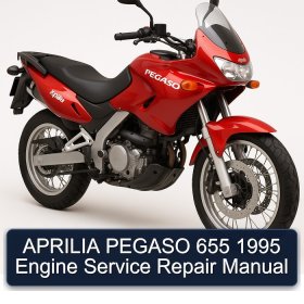 APRILIA PEGASO 655 1995 Engine Service Repair Manual