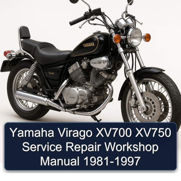 Yamaha Virago XV700 XV750 Service Repair Workshop Manual 1981-1997