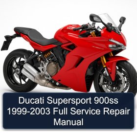 Ducati Supersport 900ss 1999-2003 Full Service Repair Manual