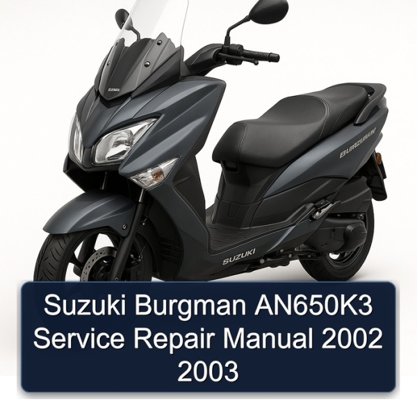 Suzuki Burgman AN650K3 Service Repair Manual 2002 2003