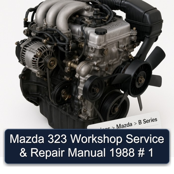 Mazda 323 Workshop Service & Repair Manual 1988 # 1