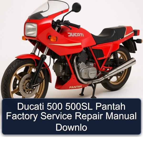 Ducati 500 500SL Pantah Factory Service Repair Manual Downlo