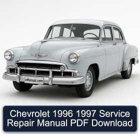 Chevrolet 1996 1997 Service Repair Manual PDF Download