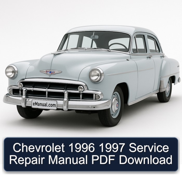 Chevrolet 1996 1997 Service Repair Manual PDF Download