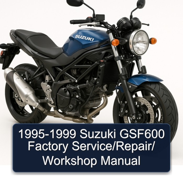 1995-1999 Suzuki GSF600 Factory Service/Repair/ Workshop Manual