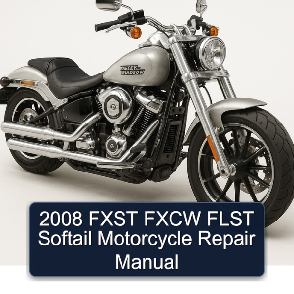 2008 FXST FXCW FLST Softail Motorcycle Repair Manual