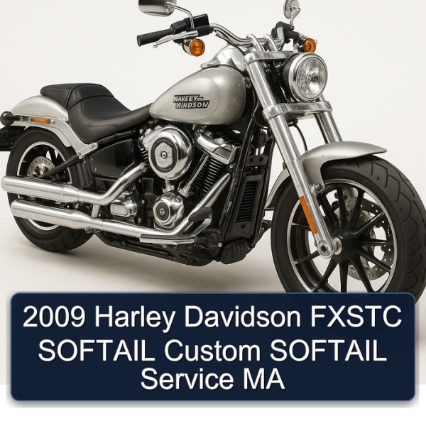 2009 Harley Davidson FXSTC SOFTAIL Custom SOFTAIL Service MA