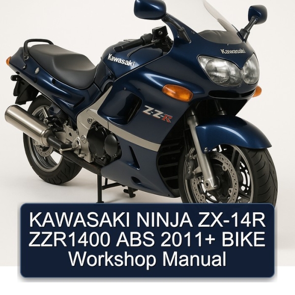 KAWASAKI NINJA ZX-14R ZZR1400 ABS 2011+ BIKE Workshop Manual