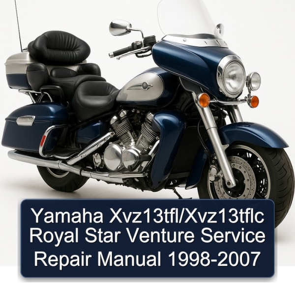 Yamaha Xvz13tfl/Xvz13tflc Royal Star Venture Service Repair Manual 1998-2007