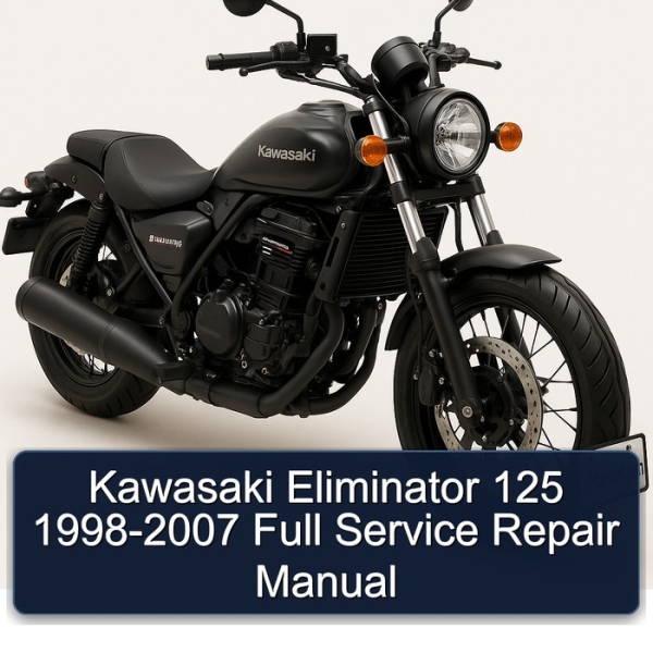 Kawasaki Eliminator 125 1998-2007 Full Service Repair Manual