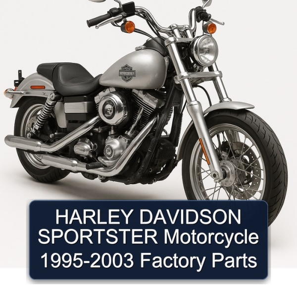 HARLEY DAVIDSON SPORTSTER Motorcycle 1995-2003 Factory Parts