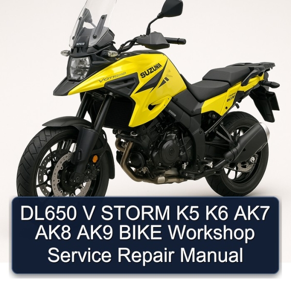 DL650 V STORM K5 K6 AK7 AK8 AK9 BIKE Workshop Service Repair Manual