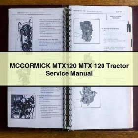 MCCORMICK MTX120 MTX 120 Tractor Service Repair Manual