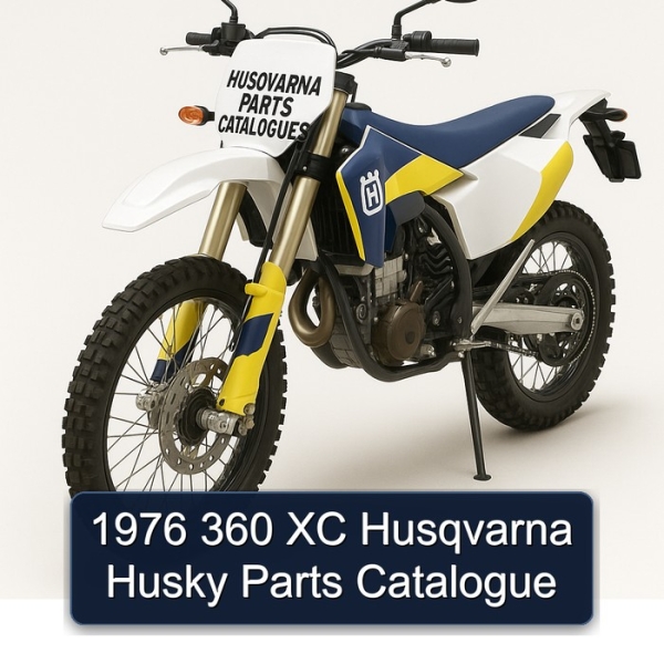 1976 360 XC Husqvarna Husky Parts Catalogue