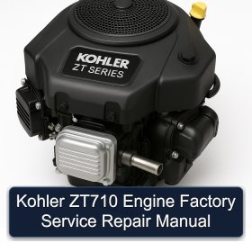 Kohler ZT710 Engine Factory Service Repair Manual