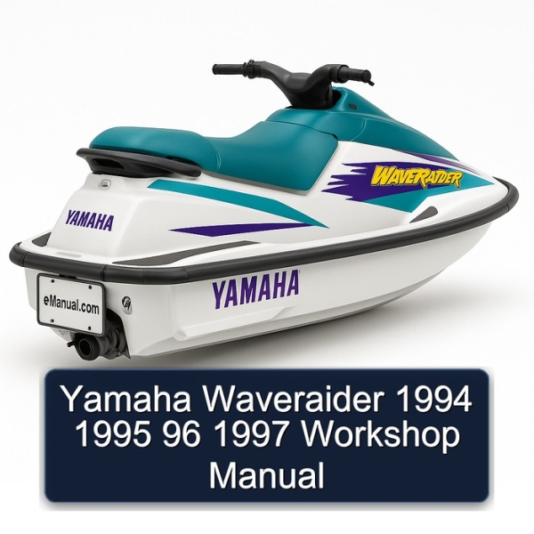 Yamaha Waveraider 1994 1995 96 1997 Workshop Manual